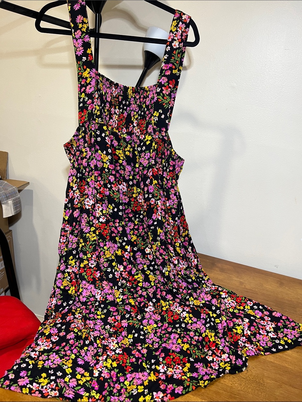 Piper & Scoot Exclusive Floral Smocked Dress XXL “excellent condition “